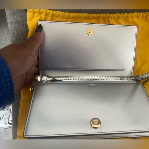 MCM Silver Crossbody Wallet - Picture 2 of 7